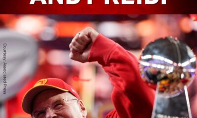 Chiefs wish head coach Andy Reid a happy 66th birthday