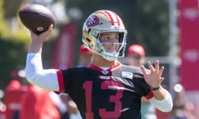 San Francisco 49ers quarterback Brock Purdy seems more committed to San Jose State University than his brother.