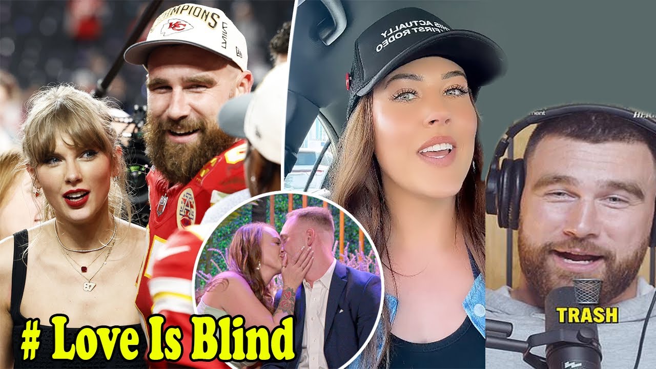 'Love is Blind' star Chelsea Blackwell begs Taylor Swift to stop watching show after Travis Kelce impersonates her.....