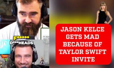 Jason Kelce loses it after Taylor Swift gets special treatment over his wife Kylie... check out Travis' reaction!