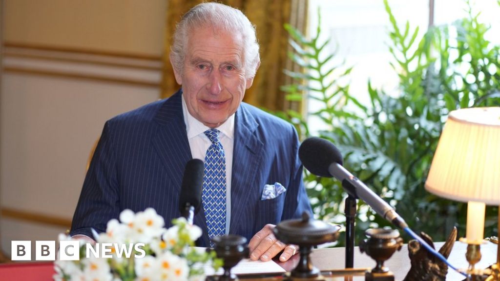 King Charles III has spoken of his "great sadness" at missing the traditional Maundy Thursday service.