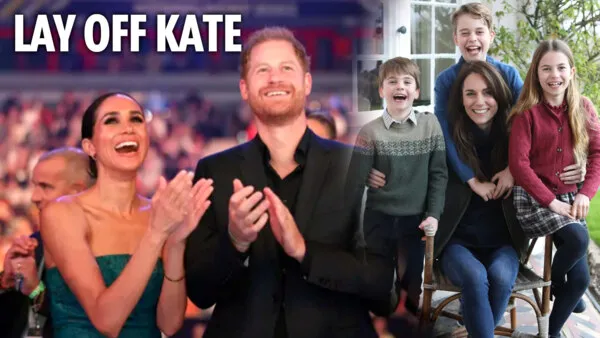 ROYAL PICTURE SAGA Meghan & Harry wade into Kate’s edited pic saga as team blast ‘Meg would NEVER’- but have they forgotten THAT Xmas card?