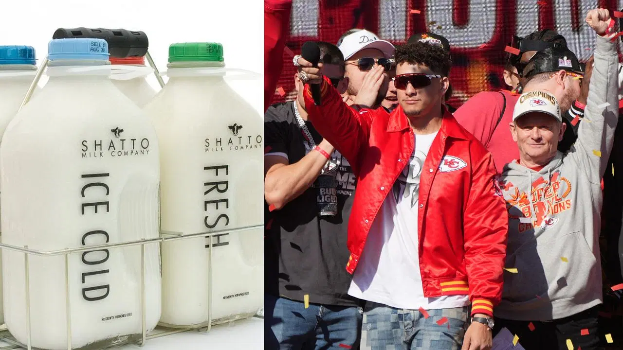 KC milk company releases new flavors in honor of Patrick Mahomes and the Chiefs' Super Bowl victory