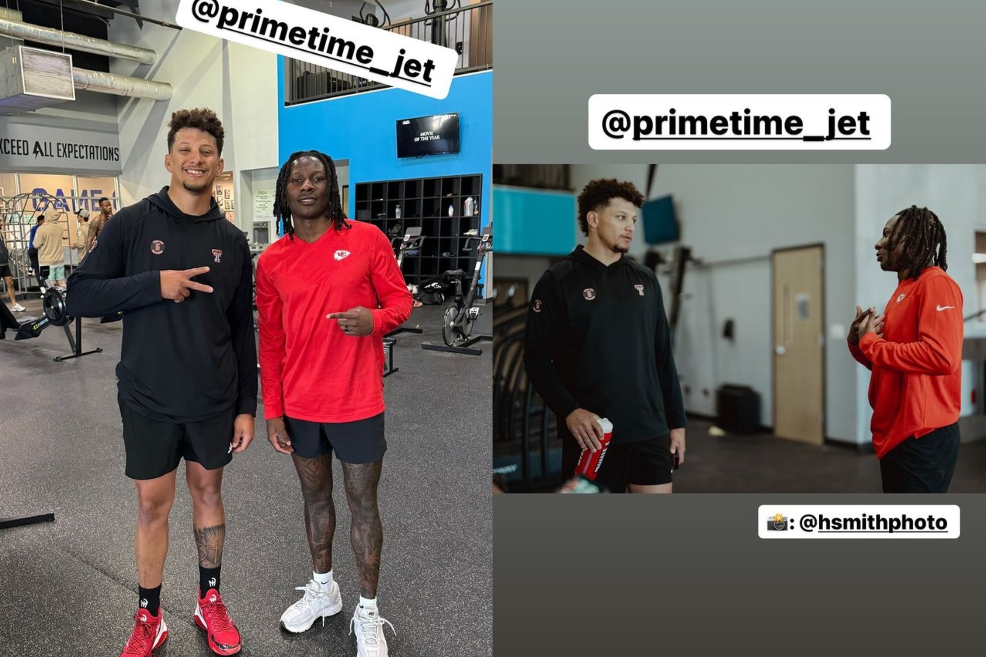 Pat Mahomes and Marquise Brown's partnership starts soon: this is how they work together to get to know each other