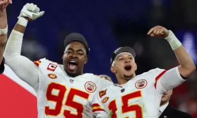 Patrick Mahomes' reaction to Chris Jones' deal with Chiefs says it all