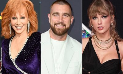 'The Voice' Season 24 star Reba McEntire isn't too happy that Travis Kelce is no longer single. Here's what she said about him dating Taylor Swift.