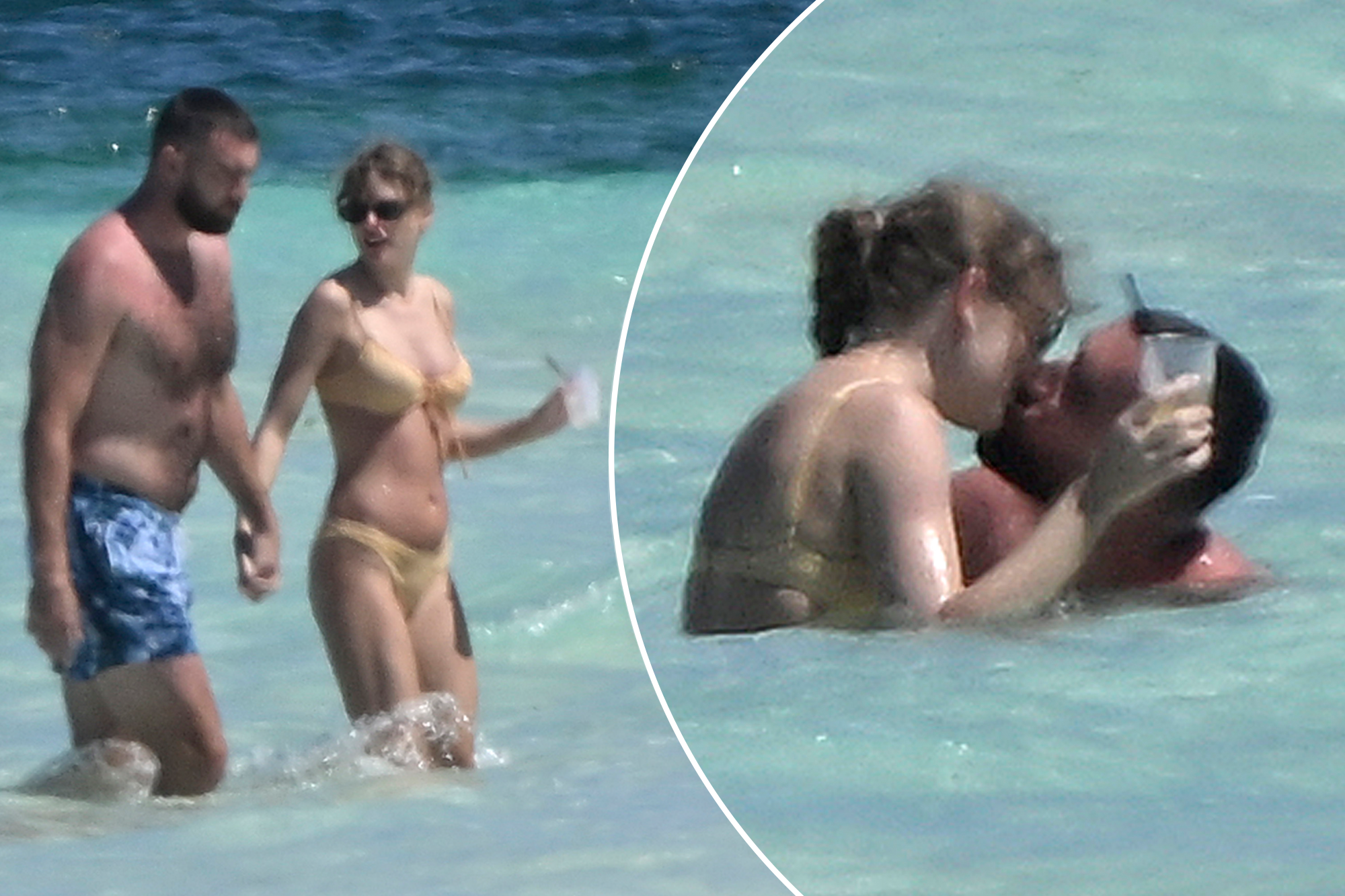 Why Taylor Swift didn't allow Travis Kelce kiss her on her Boobs in the Bahamas during romantic vacation together