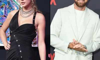 WATCH: Emotional moment as Travis Kelce says in an interview ''Taylor Swift Made me a Different Man''...watch Taylor Swift blushing