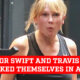 Taylor Swift and Travis Kelce locked themselves in a gym to continue their romantic workout plan, many people had to wait for them to finish their workout