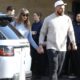 Taylor Swift holds hands with boyfriend Travis Kelce as they enjoy a romantic lunch date at Nobu in Malibu....after returning from Bahamas vacation