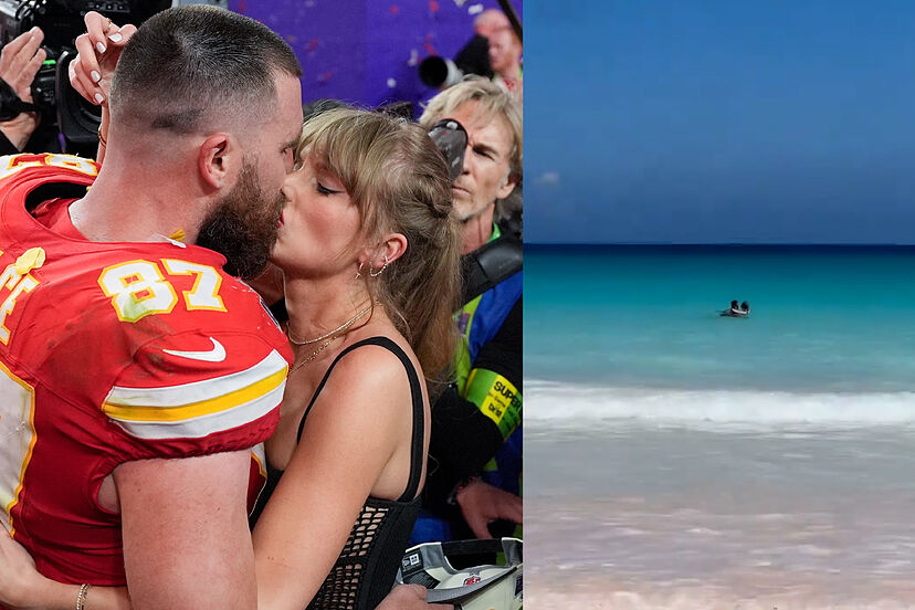 Taylor Swift and Travis Kelce caught cuddling on a paradisiacal beach: The calm after the storm