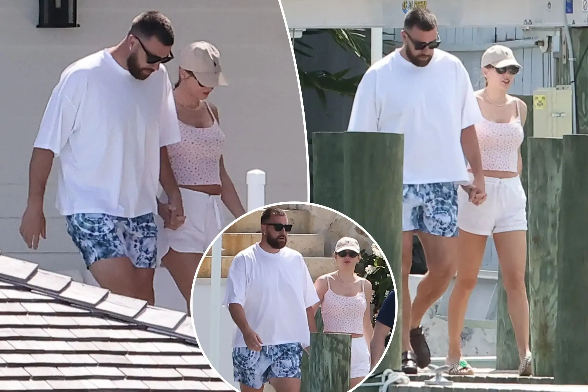 New photos emerge of Taylor Swift and Travis Kelce from PDA-filled Bahamas trip