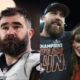 Jason Kelce hilariously hints at Travis speaking his Taylor Swift romance into existence: 'Stuff happens when it goes out on New Heights'