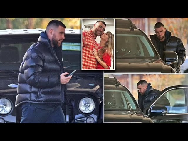 Travis Kelce spotted in Taylor Swift Lavish Property in Beverly Hills after Oscars after-party in Hollywood