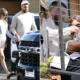 ''Every yapper gf needs a listener bf'' Video of Taylor Swift and Travis Kelce recorded by a customer while at Nobu in LA today. For those who saw the still and thought Tay was ''yelling'' at Trav, this should allay your concerns. They are just a couple in love having a lovely meal al fresco