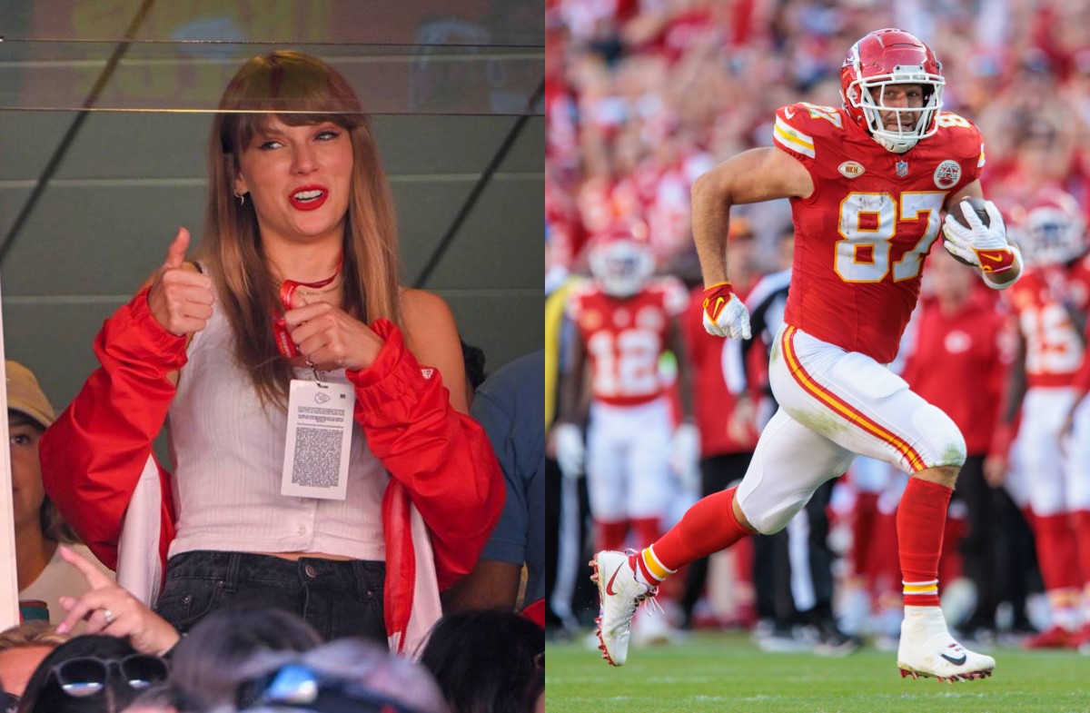 EXCLUSIVE: Taylor Swift thinks Travis Kelce's NFL dominance is is 'beyond sexy' and loves going to games so she can bond with his friends and family- while Kansas City Chiefs star is telling popstar she's his lucky charm- News Details below