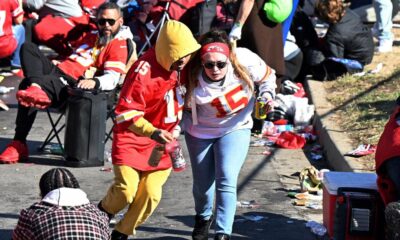 Three more adults are charged over Kansas City Parade shooting as prosecutors reveal SIX fired guns and 12 had weapons with them - but only five have been named