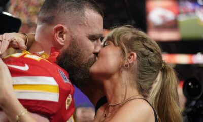 Taylor Swift said to Travis Kelce: 'I've never been so proud of anyone'....It's really incredible to see that Travis Kelce, a man who so many people teased for thinking he could step to thee Taylor Swift, is the first man who has ever made her absolutely awestruck