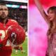 Taylor Swift said to Travis Kelce: ‘I’ve never been so proud of anyone’… It’s really incredible to see that Travis Kelce, a man who so many people teased for thinking he could step to thee Taylor Swift, is the first man who has ever made her absolutely awestruck