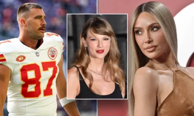 Kim Kardashian Throws Down The Gauntlet: Challenges Taylor Swift and Travis Kelce for NFL Supercouple Title, Teases Potential Move to Kansas City Chiefs for Her New Man-Full story below;