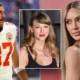 Kim Kardashian Throws Down The Gauntlet: Challenges Taylor Swift and Travis Kelce for NFL Supercouple Title, Teases Potential Move to Kansas City Chiefs for Her New Man-Full story below;