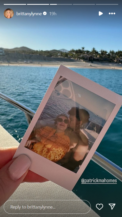 Patrick Mahomes and Brittany Mahomes are making the most of their time they have together with a refreshing trip to the sea