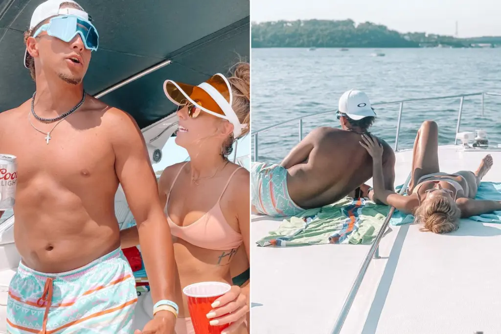 Patrick and Brittany Mahomes show that they didn't care about the restaurant incident and answer with Yacht party; The party is continuing for the Mahomes' in Cabo