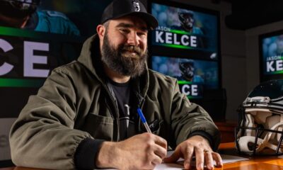 Travis Kelce's brother Jason Kelce finally signs a four-year $41 million deal. NFL contract he deserves it. See Details below....