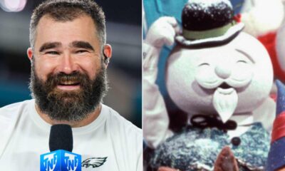 Jason Kelce Is 'Shocked' That Fans Think He Looks Like Rudolph's Sam the Snowman,The NFL star says he more closely resembles another character from the 1964 Christmas special — Yukon Cornelius