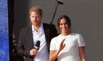 Video of Prince Harry and his wife, Meghan Markle, at an event near their home in Montecito, California resurfaced online recently and has royal watchers talking about an awkward moment when the duchess joined the duke on stage