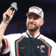 DONE DEAL Travis Kelce stuck with ‘low fee’ to host Are You Smarter Than a Celebrity? show as he signed contract pre-Taylor Swift; The Kansas City Chiefs player has missed out on making millions with his new Amazon TV gig but apparently "doesn't care"