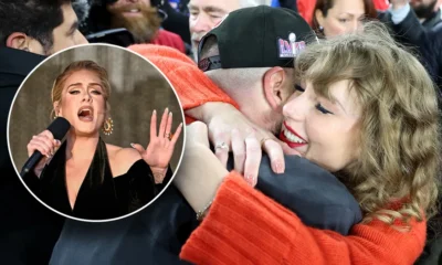 Adele tells Taylor Swift haters to ‘get a f***ing life,’ says she rooted for the Chiefs; Adele admitted that she doesn’t know much about football, but she has enjoyed following Swift’s journey with the NFL.