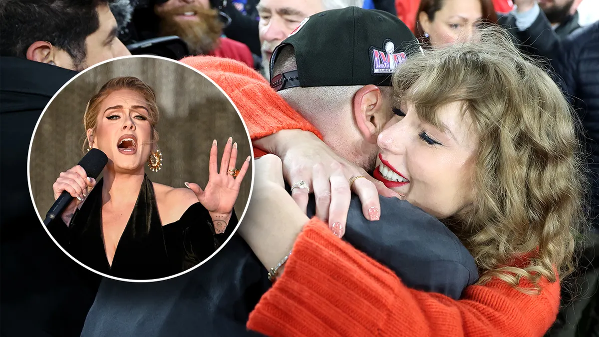 Adele tells Taylor Swift haters to ‘get a f***ing life,’ says she rooted for the Chiefs; Adele admitted that she doesn’t know much about football, but she has enjoyed following Swift’s journey with the NFL.