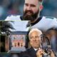 Eagles owner Jeffery Lurie unexpectedly gifts former player Jason Kelce a $28.5 million six-bedroom mansion in Palm Beach, publicly thanking him for accepting the role of ''New Eagle Manager''.