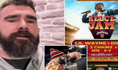 Travis Kelce disappointed as Jason Kelce set to MISS his Jam' music festival next month after announcing he will instead attend Philadelphia Eagles' autism day (…and Taylor Swift won't be there either!)