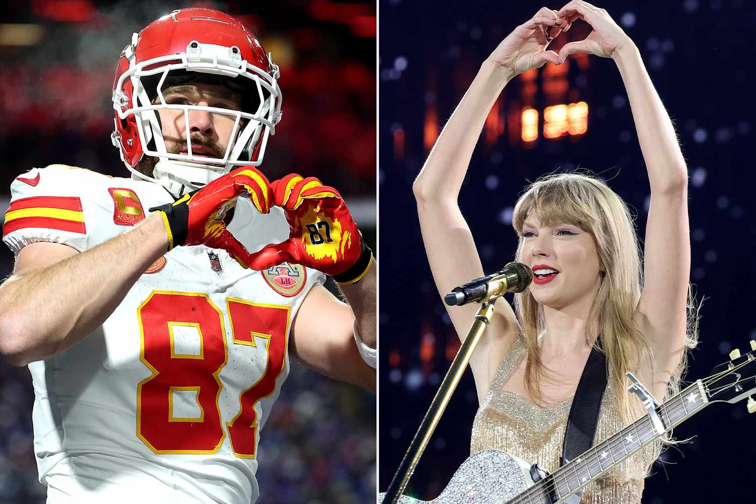 Travis Kelce calls Taylor Swift, 'This is all Because Taylor is the biggest and best Thing possible' Look AT THIS gestures, so sweet and endearing. Full story in comments