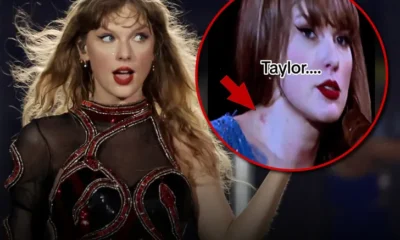 Taylor Swift appears to have a HICKEY on her neck during Stockholm concert after enjoying romantic getaway with boyfriend Travis Kelce