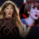 Taylor Swift appears to have a HICKEY on her neck during Stockholm concert after enjoying romantic getaway with boyfriend Travis Kelce