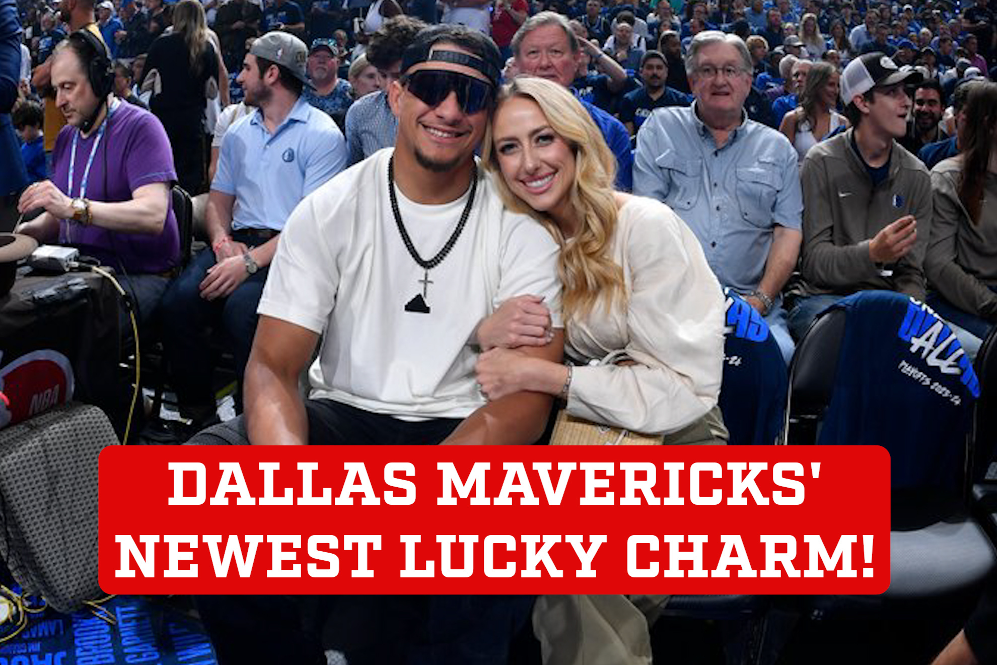 Patrick Mahomes' unwavering support for the Dallas Mavericks is no secret and his wife Brittany Mahomes recently highlighted this further through a social media post.