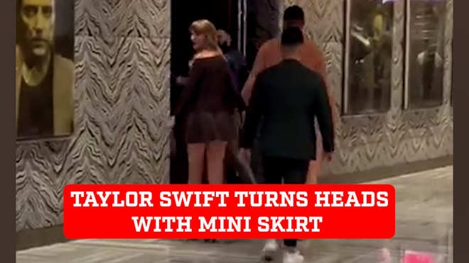 Taylor Swift turned heads throughout her recent brief stay in Las Vegas, and even boyfriend Travis Kelce struggled to keep up with the pop superstar