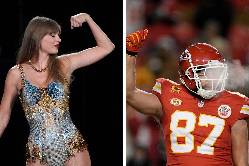 Taylor Swift fans are convinced pop superstar referenced Travis Kelce's touchdown celebration with dance move during Eras tour show in Paris