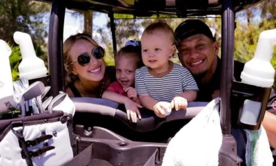 Brittany Mahomes has sung the praises of her husband Patrick once again as he showed his caring side with their two children.