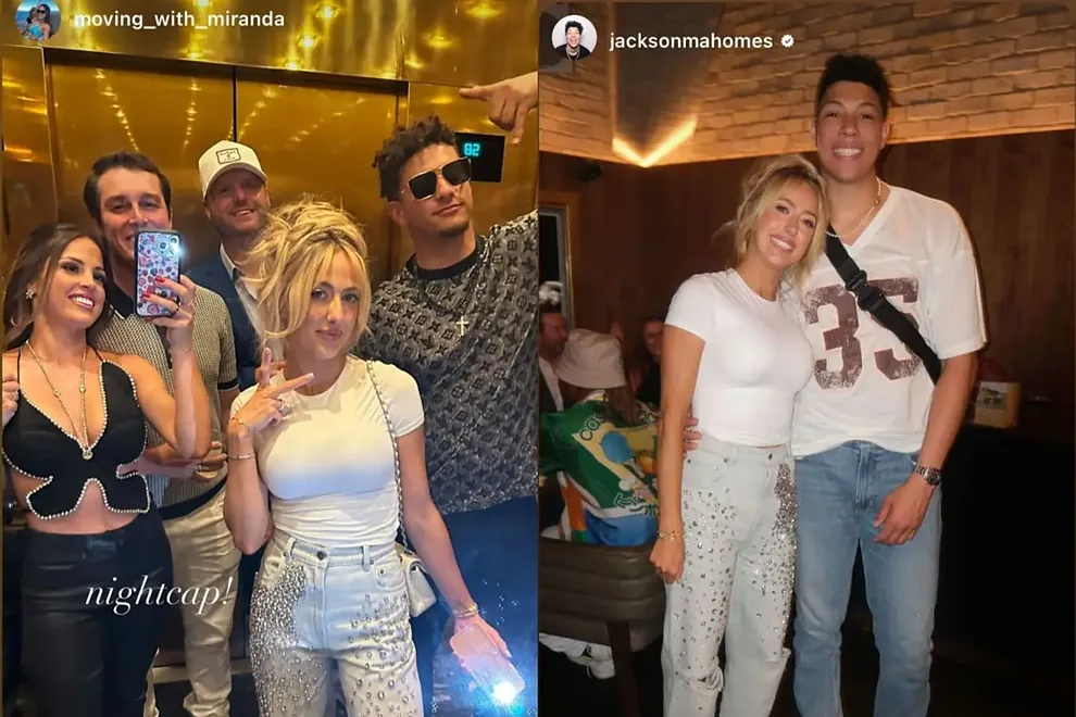 Brittany Mahomes likes to show off her wardrobe, from an evening dress to $1,000 jeans; Brittany dazzled in crystal jeans after the Mahomies gala success.