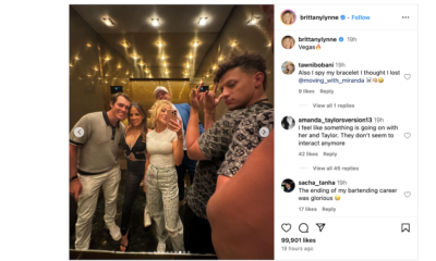 Brittany Mahomes has shared highlights from her husband Patrick Mahomes' weekend-long charity event in Las Vegas with her Instagram followers.