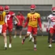 Former Chiefs coach Jason Brown joined the conversation, taking a playful at the star quarterback, Patrick Mahomes