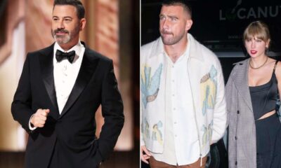 Jimmy Kimmel Jokes Travis Kelce Is 'Still' Taylor Swift's 'Broke Boyfriend' Despite $34 Million Chiefs Contract; The comedian cracked a few jokes about the NFL player's pockets during a recent broadcast