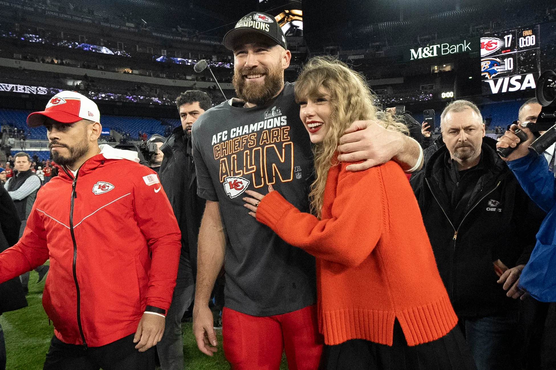 The Kansas City Chiefs are on a mission to make history as the first team to three-peat since the 1967 Green Bay Packers. And guess who's cheering them on? That's right, Taylor Swift. The pop superstar has been a vocal supporter of the Chiefs, and it looks like the NFL is taking notice of the impact she's having on the team's fanbase.