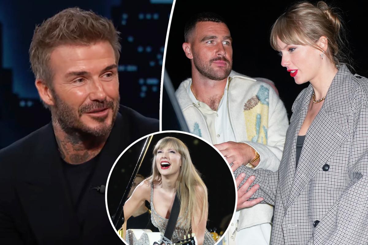 David Beckham comments on whether Travis Kelce can handle the spotlight of Taylor Swift's fame: The footballing legend was asked about his experience with fame and whether Travis Kelce is in for a tough time amid his relationship with Taylor Swift Travis Kelce and Taylor Swift