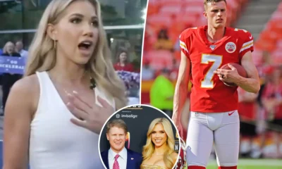 Chiefs heiress Gracie Hunt defends Harrison Butker after kicker tells women to be homemakers