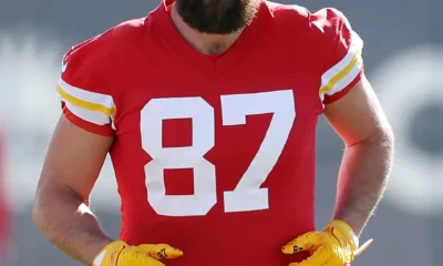 COLD AS ICE: Patrick Mahomes tells Travis Kelce ‘yo, get out!’ after Chiefs tight end is spotted at blockbuster NHL playoff clash: The Dallas Stars themselves stepped in to squash the beef